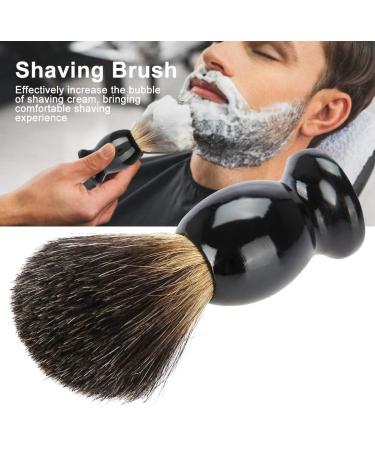 Dingln Portable Wooden Handle Beard Shaving Brush | Premium Barber Tool for Men - International Shipping Available - Buy Online on GoSupps.com