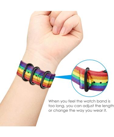 Fintie Soft Nylon Replacement Band for Fitbit Versa 2/Versa/Versa Lite - Colorful Wristband Accessory for Fitbit Versa Smart Watch - Buy Online on GoSupps.com