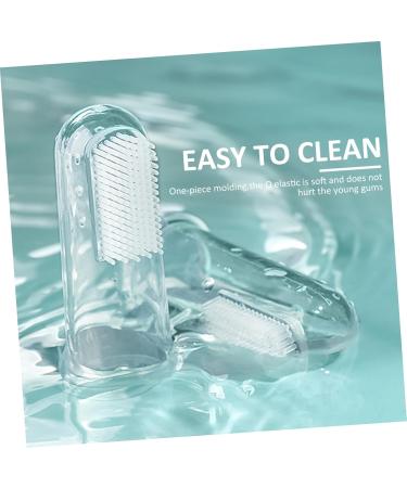 Shop Healeeved Silicone Milk Toothbrush for Babies - 360 Oral Care Training Toothbrush in Colorful 2-Piece Packs - Buy Online on GoSupps.com