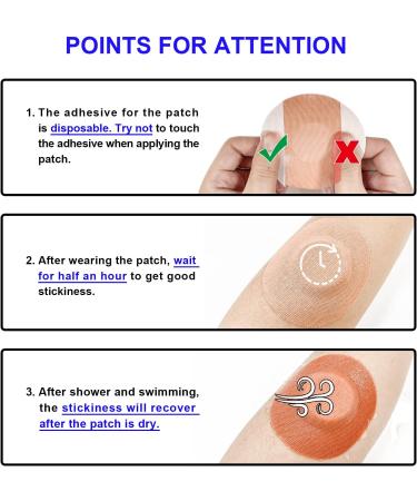 Ceeport Freestyle Adhesive Patches (20 Pack) for Freestyle Libre 2, Enlite, Medtronic Guardian CGM Sensors - Waterproof & Sweatproof Tan Sensor Covers - Buy Online on GoSupps.com