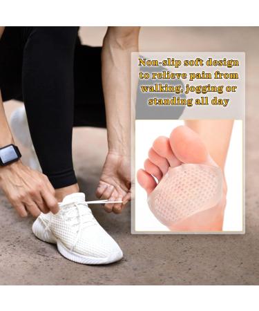 Metatarsal Pads (6 Pack) for Women and Men - Foot Cushions for Mortons Neuroma Relief and Arch Support - Buy Online on GoSupps.com