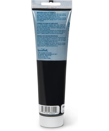 Speedball Water-Soluble Block Printing Ink - 5oz Tube - Black - Buy Online on GoSupps.com