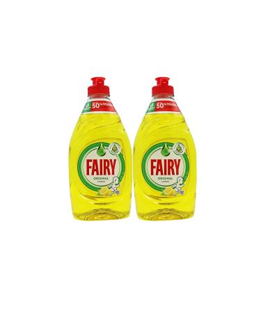 Fairy Washing Up Liquid Lemon 320ml - PACK OF 2