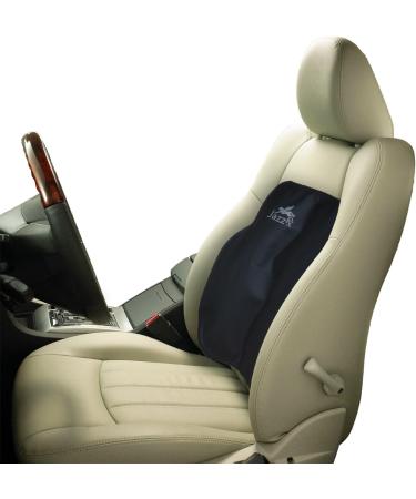 JazzRX Adjustable Orthopedic Back Support Cushion - Relieves Lower Back Pain While Driving 3D Ventilative Surface Doctor Recommended - Black - Buy Online on GoSupps.com