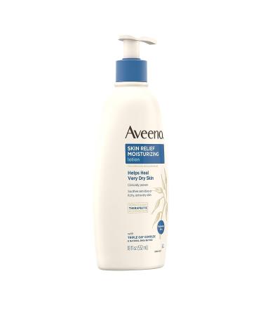 Aveeno Skin Relief Fragrance-Free Moisturizing Lotion - 18 fl. oz - Buy Online on GoSupps.com