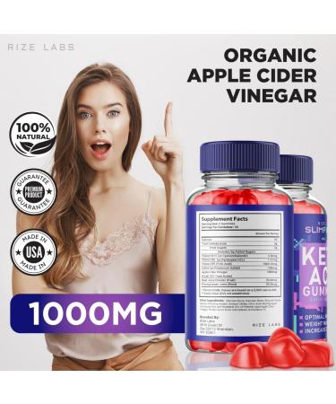 Slim Fusion ACV Keto Gummies - Advanced Weight Loss Support | 60 Count | Boost Metabolism & Suppress Appetite - Buy Online on GoSupps.com