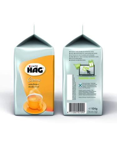 Tassimo Caf HAG Decaffeinated Coffee Capsules - 80 Pack (5 x 16 Drinks) - Premium International Shipping - Buy Online on GoSupps.com