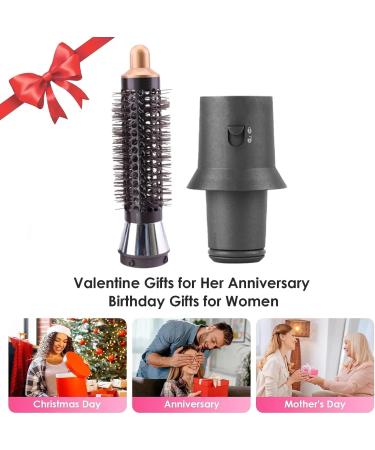 Round Volume Brush and Adapter For Dyson Supersonic HD15 HD01 HD02 HD03 HD04 HD08 Hair Dryer Attachment Hair Tool - Buy Online on GoSupps.com