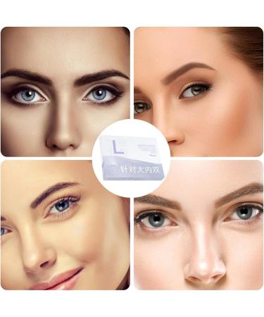 Eyelid Correcting Strips - Natural Fiber Eyelid Lifter Strips Waterproof Makeup Long-lasting Natural Eye Lift Strips For Women Single Eyelid Hooded Eyes - Buy Online on GoSupps.com