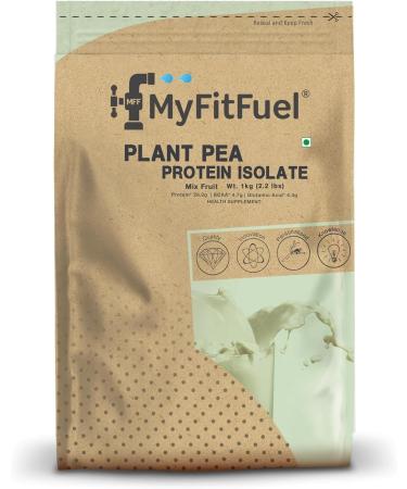 MyFit Fuel Clean Plant Pea Protein Isolate (27.4g Protein 4.9g BCAA 10.6g EAA) |Easy to Digest | Vegan Plant Protein Powder 1Kg 28 Servings (MixFruit)  - Buy Online on GoSupps.com