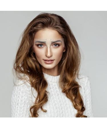 Angoily 10pcs Eyebrow Design Ruler Microblading Ruler Tools Eyebrow Ruler Tool Auxiliary Tool Eyebrow Shape - Buy Online on GoSupps.com