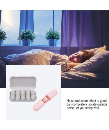 Buy Reusable Anti-Noise Earplugs for Sleeping | Comfortable Sound Blocking Earplugs - Pink | International Shipping - Buy Online on GoSupps.com
