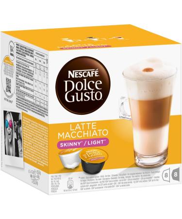 Nescaf Dolce Gusto Latte Macchiato Light Pack of 4 4 x 16 Capsules (32 servings) - Buy Online on GoSupps.com