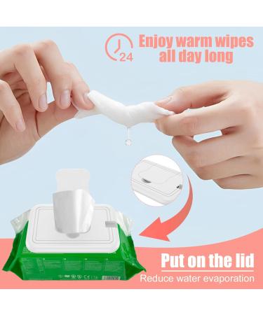 NM USB Baby Wipe Warmer Travel Size Portable Wipe Warmer Lightweight Travel Diaper Wipe Warmer Even Fast Heating Heated Baby Wipes Warmer Temperature Keep at 40-55 for Home Car Travel 5.9 3.9 0.39in white - Buy Online on GoSupps.com