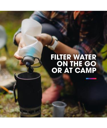 HydraPak 42mm Filter Cap - Fast Flow Water Filtration Accessory for Hiking, Endurance Sports, Camping, Travel, Emergency Prep - Buy Online on GoSupps.com