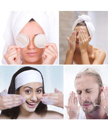 Sportout Exfoliating Loofah Face Brush Cleanser 10-Pack | Natural Facial Cleansing Scrubber for Men and Women - Buy Online on GoSupps.com