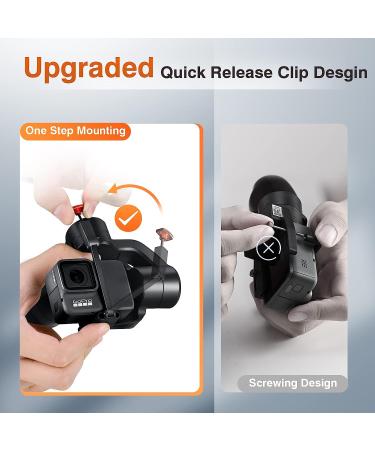 3-Axis Gimbal Stabilizer for Gopro Hero 11/10/9 | Handheld, IPX4 Waterproof, Bluetooth Control | Compatible with Osmo, YI Cam, Insta360, hohem iSteady Pro4 - Buy Online on GoSupps.com