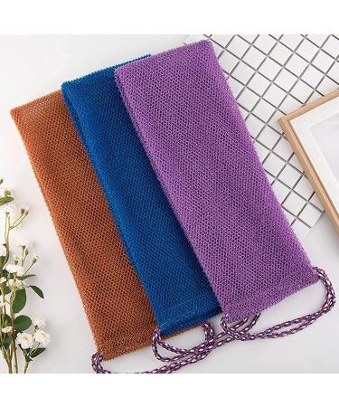 KIPETTO 3Pcs African Bath Sponges - Exfoliating Shower Nets for Daily Use - Buy Online on GoSupps.com