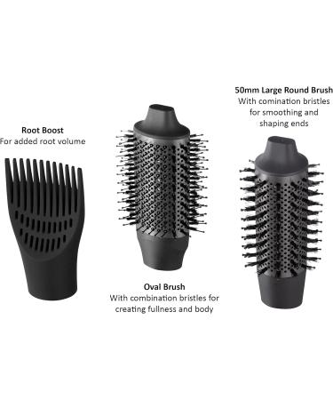 Remington PROluxe You Adaptive Air Styler - Intelligent Hair Dryer Hot Brush with 3 Attachments | AS9880 - Buy Online on GoSupps.com