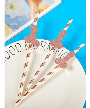 Tonydetox 10 pcs Penis Bachelorette Party Straws Favors Decor Bridal Shower Decor Accessories Bachelor Night Party Supplies - Buy Online on GoSupps.com