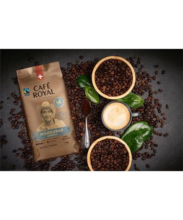Caf Royal Honduras Crema Intenso Coffee Beans 1kg - 100% Arabica Fairtrade Intensity 4/5 - Buy Online Now - Buy Online on GoSupps.com