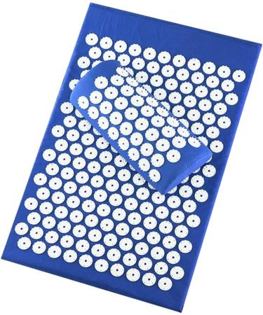Dunlap Massage Cushion - Acupressure Massage Mat with Pillow for Back Pain Relief | International Shipping Available - Buy Online on GoSupps.com