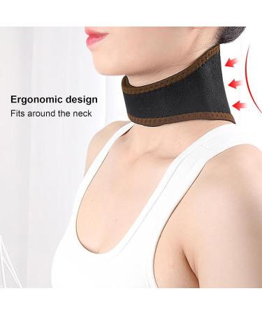 Fast Heating Neck Pillows with Steel Support - Hot Therapy for Tension Relief | Breathable Black Green Dots | International Shipping Available - Buy Online on GoSupps.com