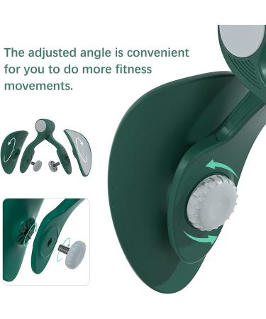 Thigh Master Big Resistance Pelvic Muscle Exerciser - Suzanne Somers Inner Thigh Toner for Men & Women - Strength Training Equipment - Dark Green - Buy Online on GoSupps.com