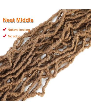 Soft Locs Crochet Hair 24 Inch - Faux Locs for Black Women, Pre Looped Butterfly Style, #27 - 1 Pack - Buy Online on GoSupps.com