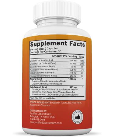 Keto GT Extreme Keto Pills 1675MG New & Improved Formula Contains Apple Cider Vinegar Extra Virgin Olive Oil Powder Green Tea Leaf 60 Capsules - Buy Online on GoSupps.com