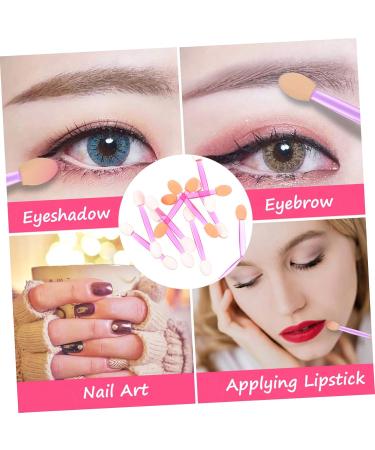 MAGICLULU 160 Pcs Sponge Makeup Stick Makeup Brush Eyeshadow Eye Shadow Brush Makeup Tools Non Latex Pointy - Buy Online on GoSupps.com