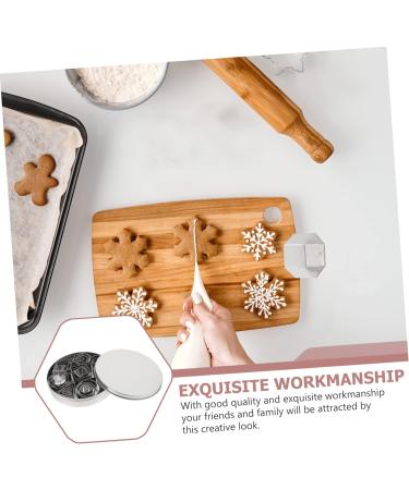 HOMSFOU 3 Sets Baking Utensils Cake Pops Mold Squid Sugar Game Korean Candy Making Kit Korean Cookie Christmas Cookie Molds Dalgona Candy Game 24 Piece Set Stainless Steel Sandwich 12.7X12.7cmx3pcs Silver 2x3pcs - Buy Online on GoSupps.com