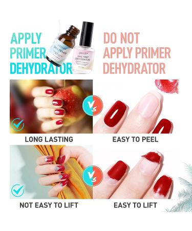 Gellen 240Pcs Almond Nail Tips Clear Fake Nails Kit with UV/LED Lamp and 3-in-1 Glue Gel for Gel Nail Extensions - Nail Art Decorations and Manicure Tools Set - Buy Online on GoSupps.com