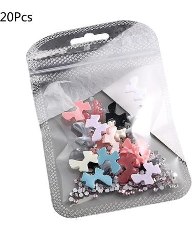 Versatile Nail Art Supplies 1Bag Tie Kit DIY Nail Art Decoration For Nail Decor Nail Decorations For Nail Art C D - Buy Online on GoSupps.com