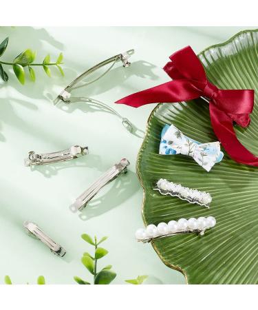 PandaHall 120pcs French Barrette Hair Clips | Metal Alligator Barrettes in 4 Sizes | DIY Hair Accessories for Bows and Streamers - Buy Online on GoSupps.com