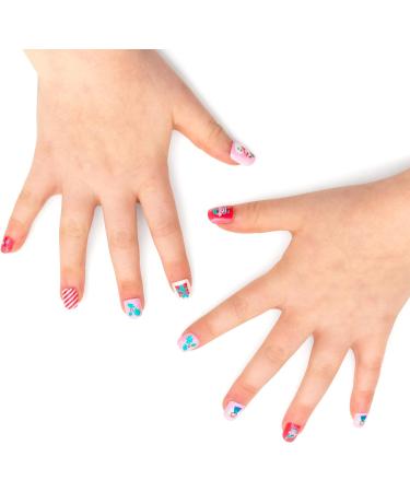 Christmas Children's Press-On Nails - Kids - 24 press-on - Festive Nails - Buy Online on GoSupps.com