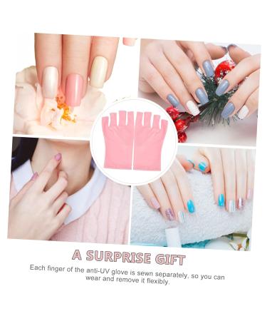 Beavorty 4 Pairs Nail Gloves Uv Protection Gloves Hand Gloves for Uv Light Protection Uv Gloves Uv Manicure Gloves Uv Light Gloves Uv Prevention Gloves Polyester Hand Cover Anti-uv Miss - Buy Online on GoSupps.com