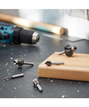 RYOBI RAKRBS5 Router Cutters 5 Piece 6 mm - Buy Online on GoSupps.com