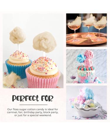 Baking Beauty and Beyond Premium Floss Sugar for Cotton Candy - Cotton Candy Flossing Sugar with Natural Ingredients Perfect for Every Occasion Bulk Floss Sugar 800g - Caramel Flavour - Buy Online on GoSupps.com