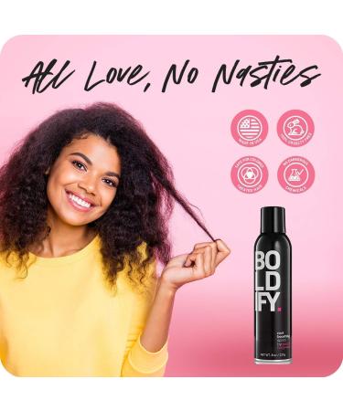 Boldify Spray Root Booster - Volumizing Mousse for Fine Hair | Root Lifter & Texture Spray Styling Products - 8oz - Buy Online on GoSupps.com