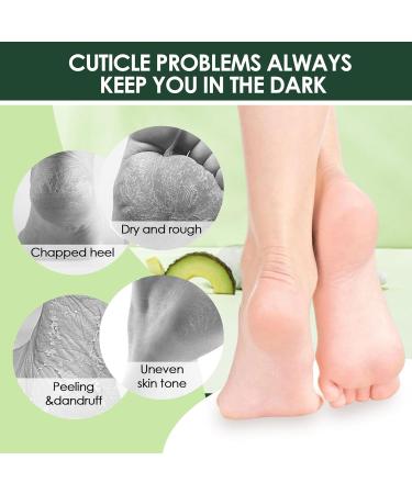 2 Paires Masque Pieds Peeling Exfoliant Les Masques Hydratants Pour Les Pied Crevasses Et Pieds Secs Hommes Et Femmes Rendre La Peau Plus Lisse(Alo S + Avocat) - Buy Online on GoSupps.com