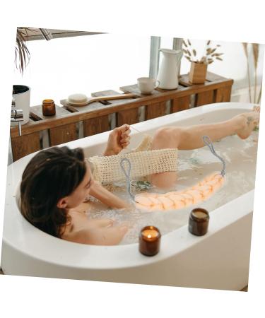 Mobestech 4 Pcs Cute Bath Loofah Set - Soft Shower Scrubber & Cleaning Sponges for Relaxing Bath Experience - Buy Online on GoSupps.com