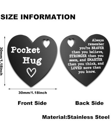Cardiac Pocket Mating | Inspiration Gift for Long-Distance Relationships | 'Thinking of You' Love Card | Double-Sided Always Remember Gift - Buy Online on GoSupps.com
