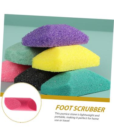 HONMEET Pumice Stone Foot Scrubber Remover Tool Skin Scrubber Exfoliator Pedicure Stone Pumice Scrubber Foot Stone Pumice Dead Skin Remover for Feet Foot Dead Skin Remover - Buy Online on GoSupps.com