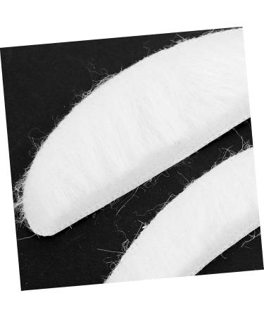 PRETYZOOM Sourcils Blancs Artificiels Avec Barbe Blanche Kit Sourcils Et Barbe Pour Cosplay Halloween Accessoires De Costume Pour F tes Et Spectacles - Buy Online on GoSupps.com