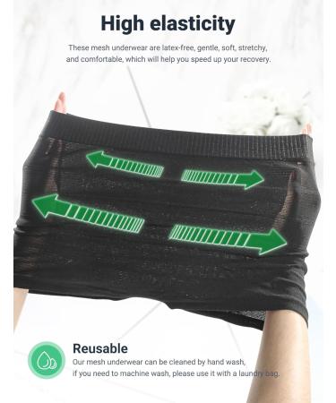 Maternity Knickers 4-Pack: Disposable Postpartum Underwear for Maternity Recovery - Buy Online on GoSupps.com