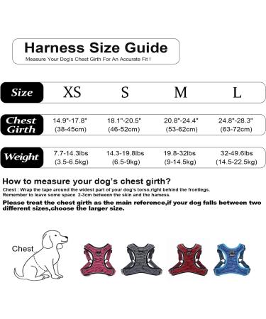 Suredoo Anti-Pull Dog Harness for Large & Small Dogs | Reflective Breathable Adjustable Soft - XS Blue - Buy Online on GoSupps.com