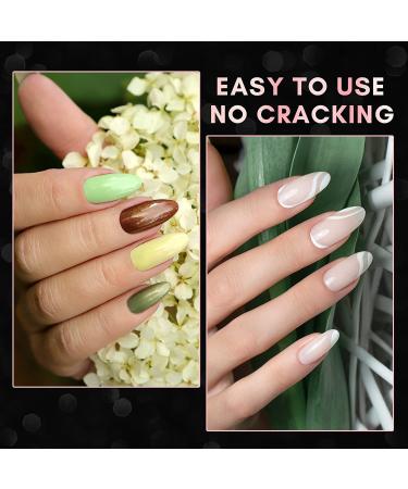 Makartt Oval Press On Nails - 500pcs Full Cover Acrylic Nail Tips in 10 Sizes - A-04 Natural Round Design - Buy Online on GoSupps.com