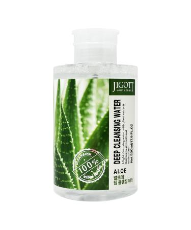 Jigott - Aloe Deep Cleansing Water 17.92FL OZ/530ml