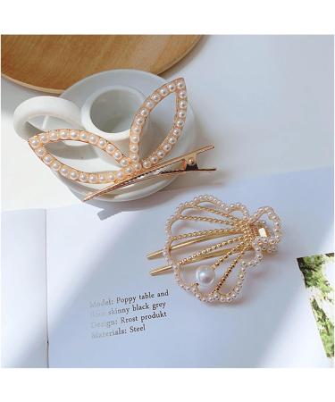 Shell Hair Accessories - Pearl Hair Clips And More Perfect Shell Accessories For Women Cowrie Shells For Hair Hair Clip Set Shell Hairpins As Birthday Gifts For Children Family Friends Women - Buy Online on GoSupps.com